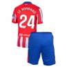 Atletico Madrid Robin Le Normand #24 Heimtrikot 2024-25 Kurzarm (+ kurze hosen)
